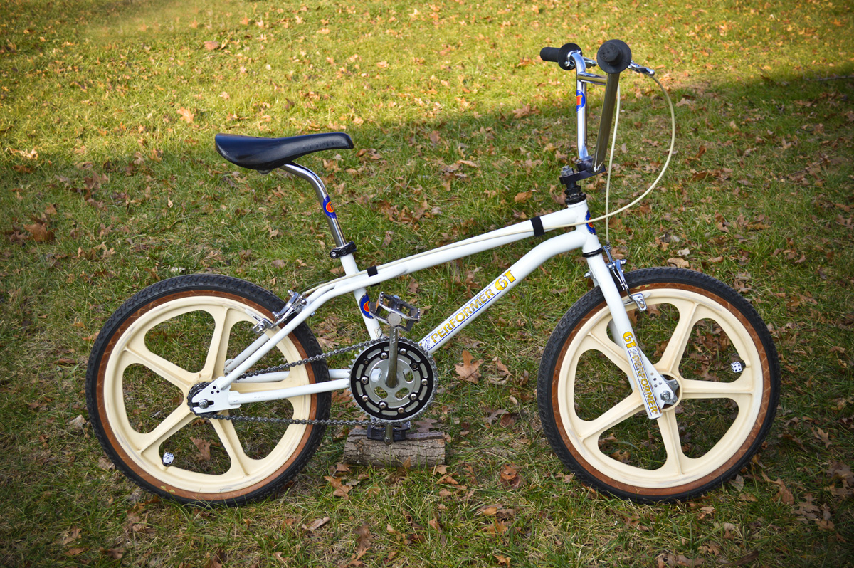 84-85 Pro Performer Chrome -decal set GT Old school bmx
